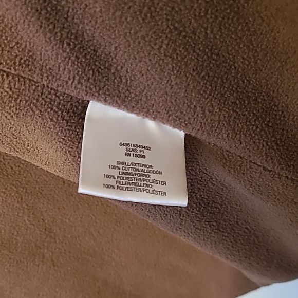 Covington soft flannel brown/red check/ brown lining/ button down shirt/jacket - Picture 5 of 9